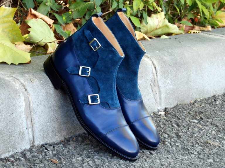 monk strap boots